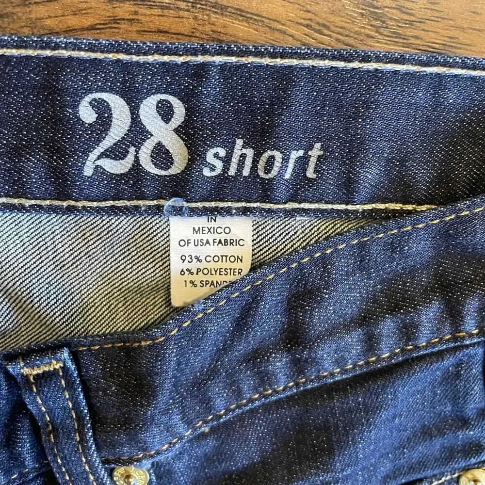 J Crew Jeans Bootcut Women’s Size 28 Dark Blue